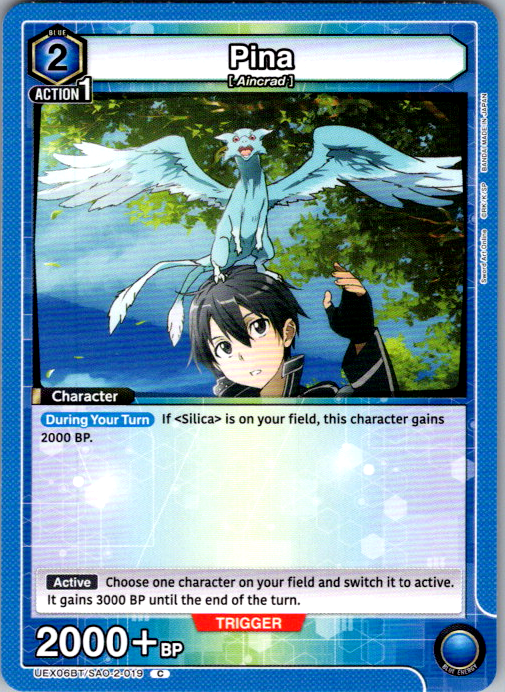 Pina #019 Sword Art Online Vol.2 Union Arena card