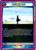 smile for you #060 Sword Art Online Vol.2 Union Arena card