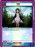 Yui #027 Sword Art Online Vol.2 Union Arena card
