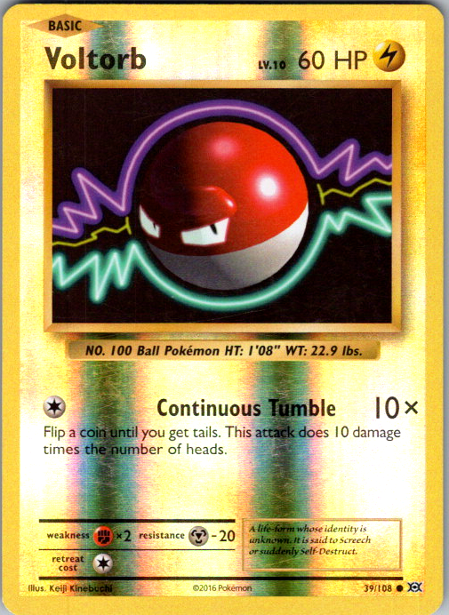 Voltorb 039/108 English