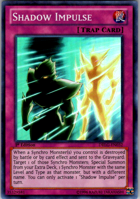 Shadow Impulse DRLG-EN032 1st Edition Yu-Gi-Oh card