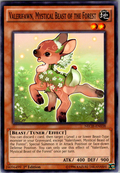 Valerifawn Mystical Beast of the Forest NECH-EN038 1st Edition Yu-Gi-Oh card